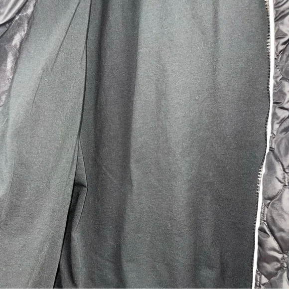 G-STAR RAW Midder Quilted Bomber Jacket Black White Trim Collar Sz M - Picture 9 of 11